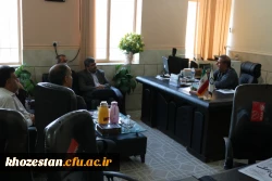 بازدید مسئول سامانه گلستان سازمان مرکزی از پردیس رسول اکرم (ص) اهواز