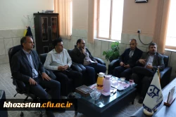 بازدید مسئول سامانه گلستان سازمان مرکزی از پردیس رسول اکرم (ص) اهواز