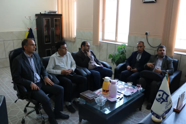 بازدید مسئول سامانه گلستان سازمان مرکزی از پردیس رسول اکرم (ص) اهواز