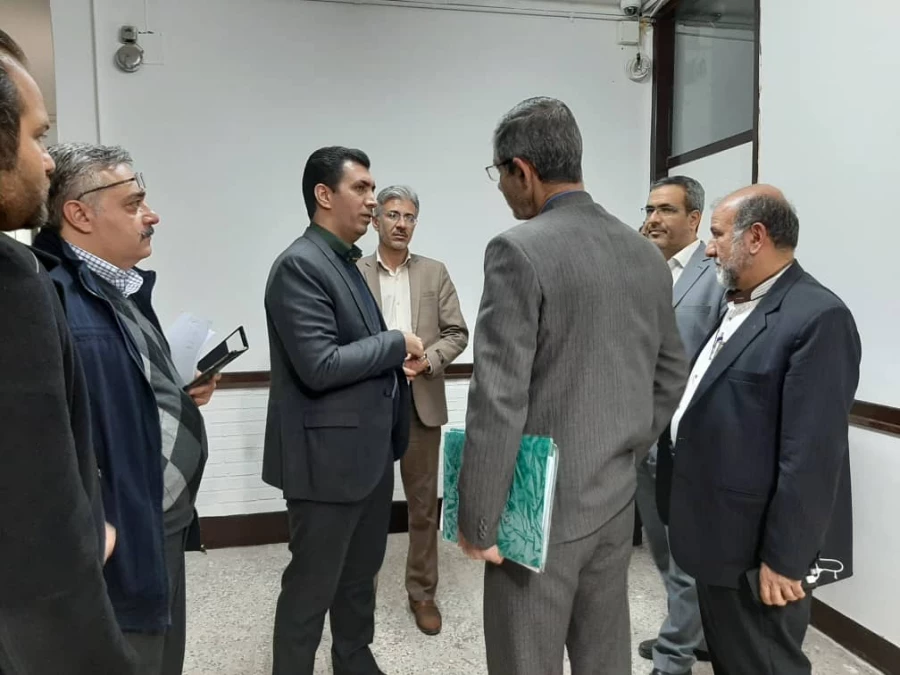بازدید مدیر کل برنامه و بودجه سازمان مرکزی و هیأت همراه از پردیس فاطمه زهرا (س) اهواز 