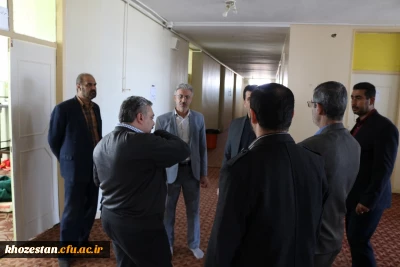 بازدید مدیر کل برنامه و بودجه سازمان مرکزی و هیأت همراه از پردیس رسول اکرم (ص) هواز 