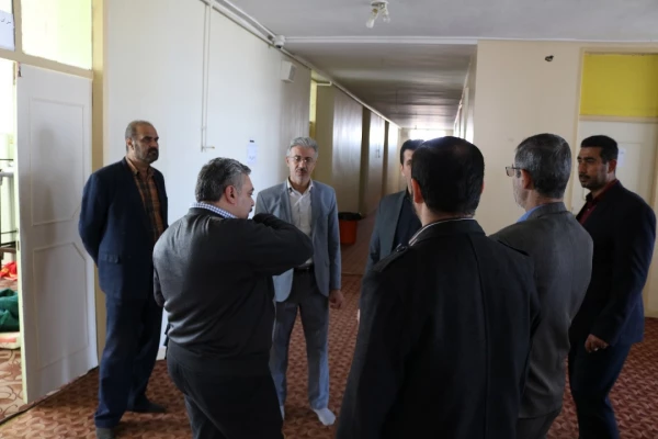 بازدید مدیر کل برنامه و بودجه سازمان مرکزی و هیأت همراه از پردیس رسول اکرم (ص) اهواز 