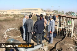 بازدید مدیر کل برنامه و بودجه سازمان مرکزی و هیأت همراه از پردیس رسول اکرم (ص) اهواز 