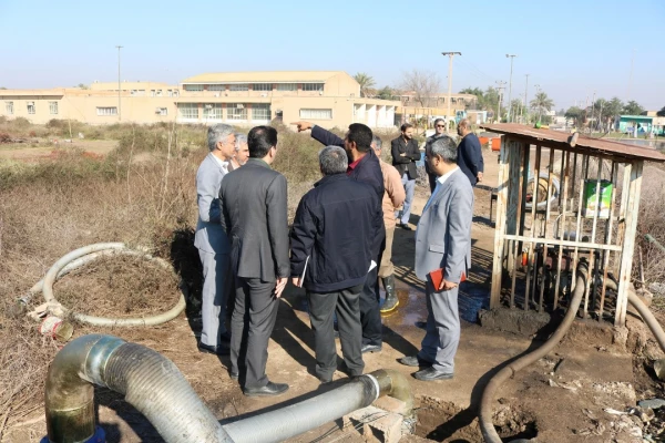 بازدید مدیر کل برنامه و بودجه سازمان مرکزی و هیأت همراه از پردیس رسول اکرم (ص) اهواز 