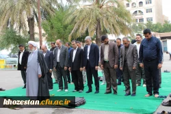 برگزاری مراسم عزاداری شهادت سردار سپهبد حاج قاسم سلیمانی در پردیس فاطمه زهرا (س) اهواز 