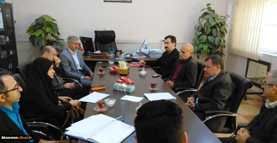 بازدید سرپرست امور پردیس های استان از برگزاری امتحانات پایان ترم مرکز امام رضا (ع) اندیمشک