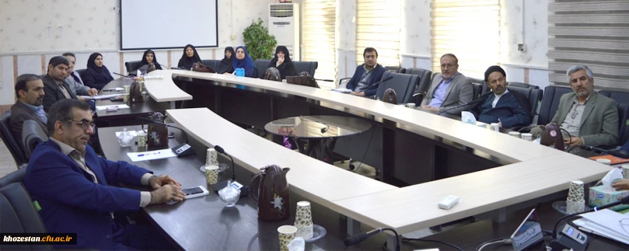 جلسه هم اندیشی با عنوان(اخلاق حرفه ای سطح دو) در دانشگاه فرهنگیان خوزستان برگزارشد