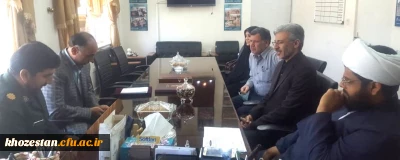 امضای تفاهم نامه دانشگاه فرهنگیان استان خوزستان با قرارگاه پیشرفت و آبادانی سپاه حضرت ولی عصر (عج)