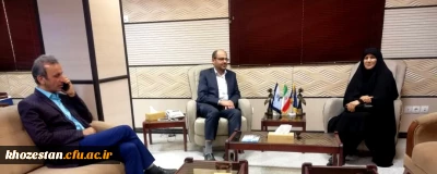 دیدار سرپرست مرکز اروند با مدیر صدا وسیمای مرکز آبادان