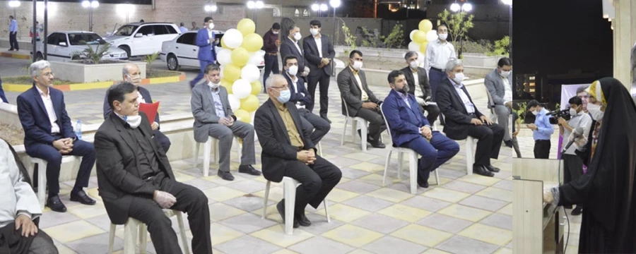 بهره برداری و کلنگ زنی دوپروژه عمرانی دانشگاه فرهنگیان در اهواز