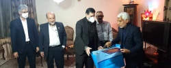 دیدار و ابراز همدردی رئیس دانشگاه فرهنگیان کشور با خانواده داغدار دکتر فروغمند
