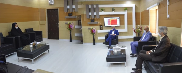 نشست مدیر دانشگاه فرهنگیان استان با مدیر کل سازمان فنی و حرفه ای خوزستان