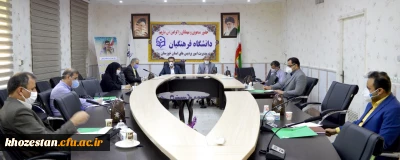 در مدیریت امور پردیس های استان برگزار شد؛

جلسه مهیا کردن شرایط و اجرای مصوبات هیئت امنای دانشگاه فرهنگیان استان خوزستان