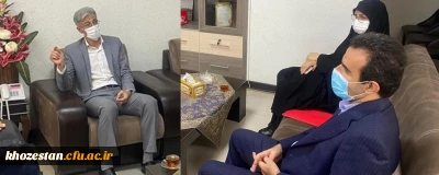 دیدار مدیر دانشگاه فرهنگیان استان با مدیر شرکت توزیع برق خوزستان