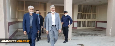 بازدید مدیر دانشگاه فرهنگیان استان خوزستان از مرکز مهارت آموزان ماده 28 در شهرستان ایذه