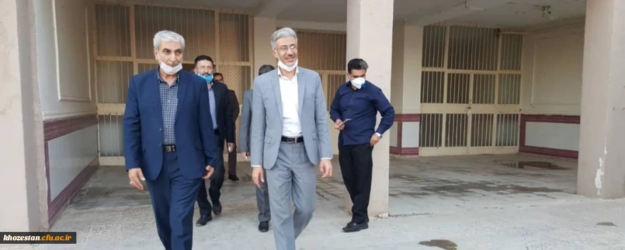 بازدید مدیر دانشگاه فرهنگیان استان خوزستان از مرکز مهارت آموزان ماده 28 در شهرستان ایذه