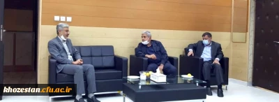 در دفتر مدیریت استان برگزار شد:

دیدار مدیر دانشگاه فرهنگیان خوزستان با نماینده مردم بهبهان در مجلس شورای اسلامی