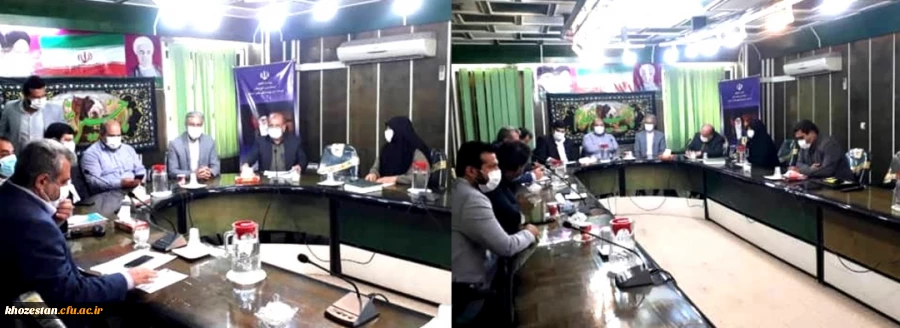 نشست مدیر دانشگاه فرهنگیان استان با نمایندگان و مسئولین شهرستان آبادان