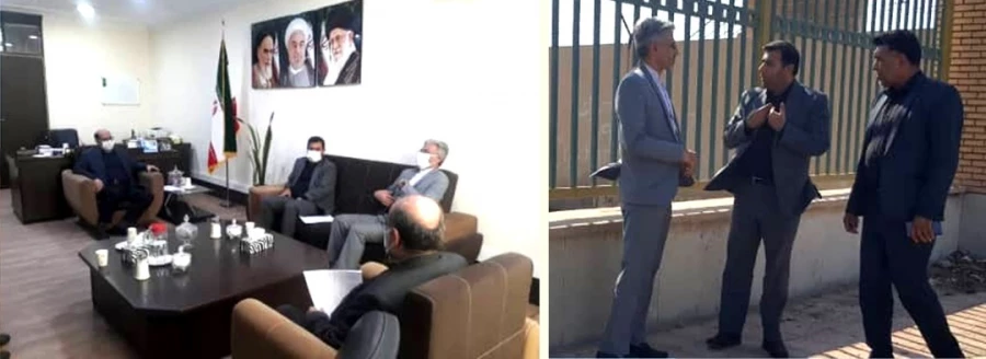 نشست مدیر دانشگاه فرهنگیان استان با نماینده شهرستان خرمشهر جهت راه اندازی مرکز پسرانه