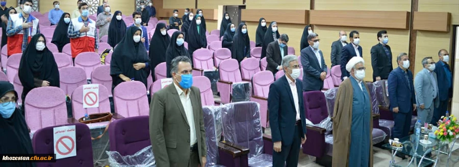  آیین بازگشایی دانشگاه فرهنگیان در استان خوزستان