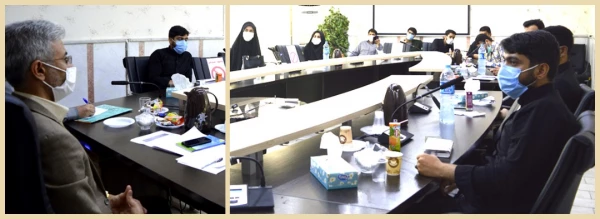 نشست مدیر دانشگاه فرهنگیان خوزستان با اعضای شورای صنفی دانشجویان