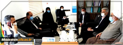 در پردیس فاطمه الزهرا (س) اهواز انجام شد:

نشست هیأت رئیسه دانشگاه فرهنگیان استان با عوامل اجرایی و مصاحبه گران دانشگاه فرهنگیان خوزستان