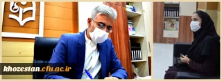 مصاحبه خبرنگار ایسنا با مدیر دانشگاه فرهنگیان استان خوزستان