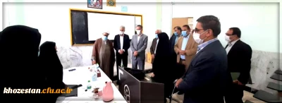 در مرکز امام جعفر صادق (ع) بهبهان انجام شد:

بازدید مدیر دانشگاه فرهنگیان استان خوزستان از روند برگزاری مصاحبه داوطلبان ورود به دانشگاه فرهنگیان خوزستان