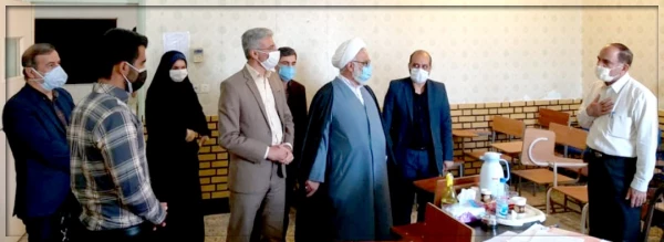 بازدید مدیر دانشگاه فرهنگیان استان از روند مصاحبه داوطلبان ورود به دانشگاه فرهنگیان خوزستان