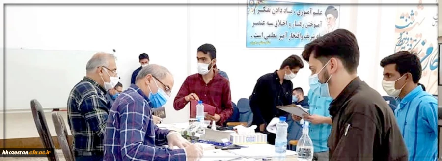 بازدید مدیر دانشگاه فرهنگیان استان از روند برگزاری مصاحبه داوطلبان ورود به دانشگاه فرهنگیان خوزستان