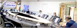   جلسه ستاد پیشگیری از بیماری کرونای دانشگاه فرهنگیان استان خوزستان