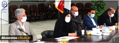  تشکیل جلسه شورای اداری شهرستان کارون در دانشگاه فرهنگیان استان خوزستان (پردیس رسول اکرم (ص)