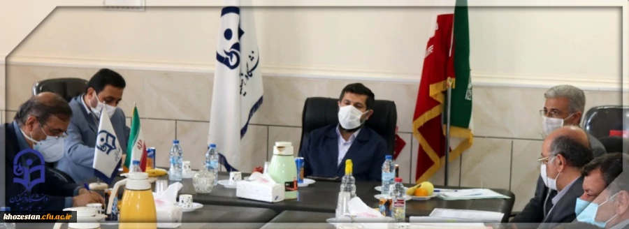 بازدید استاندار استان خوزستان از پردیس حضرت رسول اکرم (ص) اهواز