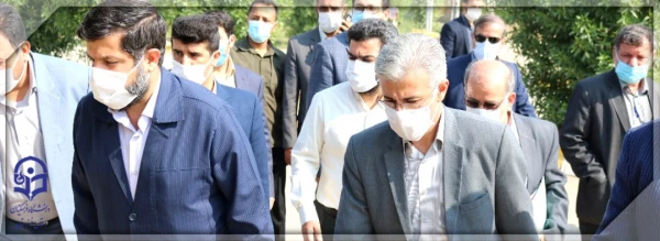 بازدید استاندار استان خوزستان از پردیس حضرت رسول اکرم (ص) اهواز