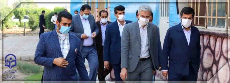 بازدید استاندار استان خوزستان از پردیس حضرت رسول اکرم (ص) اهواز