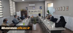 بازدیدرئیس دانشگاه فرهنگیان خوزستان و معاون اداره کل آموزش و پرورش از روز دوم فرایند گزینش و مصاحبه داوطلبان ورود به دانشگاه فرهنگیان 4