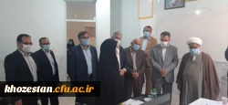 بازدیدرئیس دانشگاه فرهنگیان خوزستان و معاون اداره کل آموزش و پرورش از روز دوم فرایند گزینش و مصاحبه داوطلبان ورود به دانشگاه فرهنگیان 5
