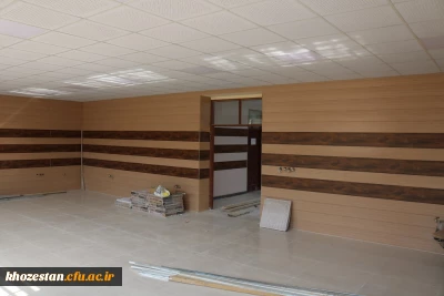 طرح ترمیم و ساخت و ساز در پردیس حضرت رسول اکرم(ص) خوزستان