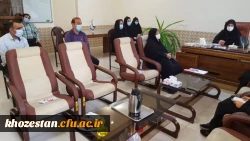 بازدید سرکار خانم دکتر درخشان فرد سرپرست پردیس حضرت فاطمه الزهرا(س) خوزستان از مرکز خدیجه کبری(س) دزفول