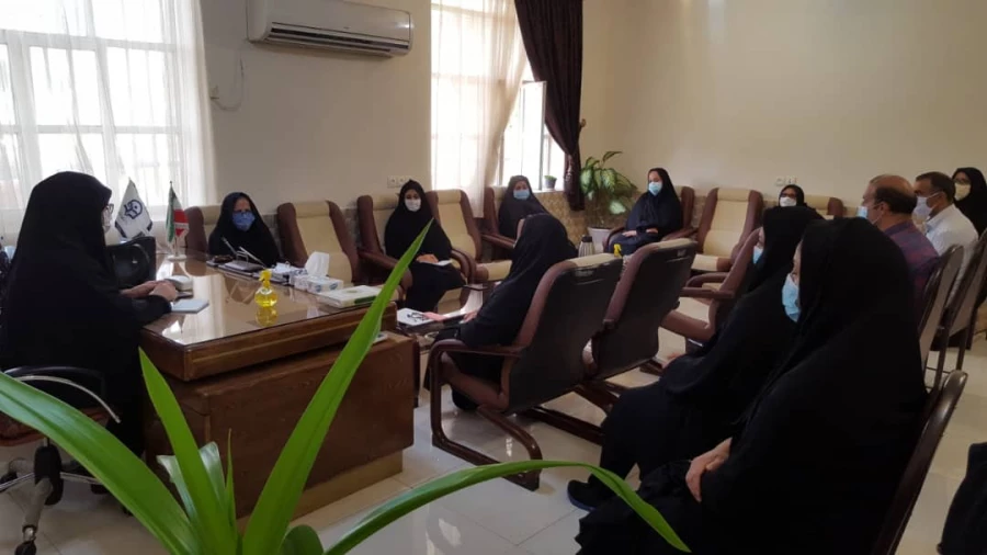 بازدید سرکار خانم دکتر درخشان فرد سرپرست پردیس حضرت فاطمه الزهرا(س) خوزستان از مرکز خدیجه کبری(س) دزفول