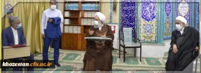 در مدیریت امور پردیس های استان برگزار شد:

دیدار هیأت رئیسه دانشگاه فرهنگیان استان با نماینده خوزستان در مجلس خبرگان رهبری