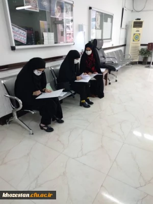 گزارش تصویری از ثبت نام حضوری دانشجویان کارشناسی پیوسته ورودی1400-1399 در پردیس حضرت فاطمه الزهرا(س) خوزستان