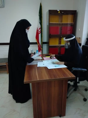 گزارش تصویری از ثبت نام حضوری دانشجویان کارشناسی پیوسته ورودی1400-1399 در پردیس حضرت فاطمه الزهرا(س) خوزستان