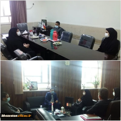 بازدید سرکار خانم دکتر درخشان فرد سرپرست پردیس حضرت فاطمه الزهرا(س) خوزستان از مرکز مهارت آموزان دانیال نبی(ع) شوش