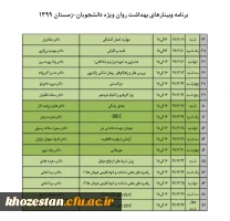 دوره های آنلاین بهداشت روان ویژه دانشجویان زمستان 1399