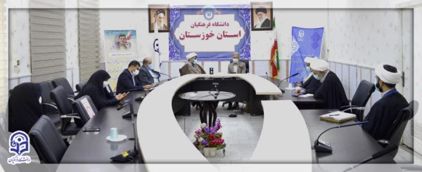 انعقاد تفاهم نامه دانشگاه فرهنگیان خوزستان با دفتر تبلیغات حوزه علمیه استان خوزستان