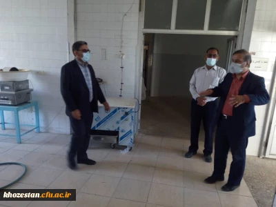 بازدید دکتر صالحی از مرکز امام جعفر صادق(ع) بهبهان