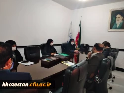 بازدید میدانی و بررسی مشکلات احتمالی آزمون در سامانه LMS برای اولین روز در پردیس حضرت فاطمه الزهرا(س) اهواز