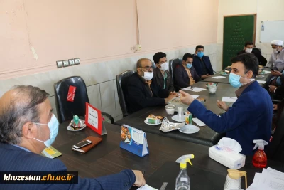 برگزاری جلسه کارگروه بسته اجرایی تحول سرای طیبه در پردیس حضرت رسول اکرم(ص) خوزستان