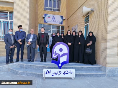 بازدید دوره ای سرپرست پردیس حضرت فاطمه زهرا(س) از واحدهای تابعه در استان